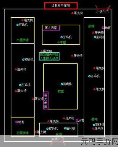 第五人格红教堂探秘，封禁密码机位置全解析