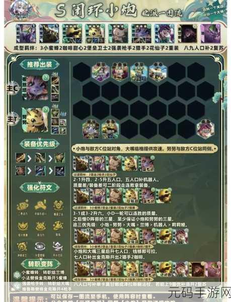 金铲铲之战，蛛后制霸战场的出装与阵容秘籍