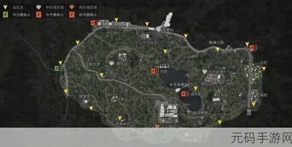 暗区突围，北山北部资源点全揭秘，探险攻略大放送