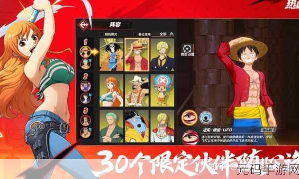 航海王热血航线深度探索,油菜花宝藏全揭秘与实战攻略