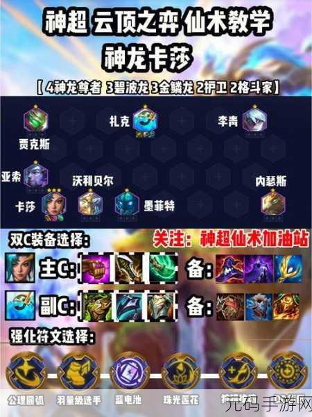 云顶之弈S10赛季，亚索主C阵容深度剖析，疾风剑道的荣耀征途