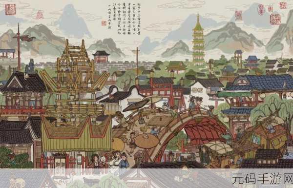 江南百景图再现古典韵味，豫园美景引人入胜