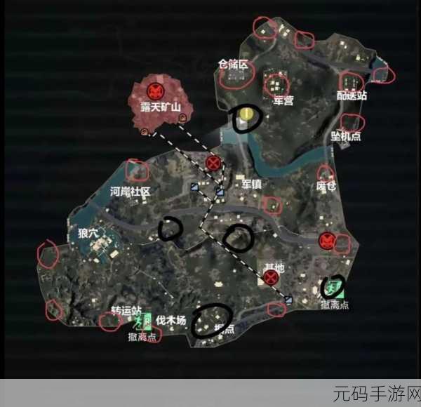 和平精英,武装直升机刷新位置全解析,制霸天空不是梦