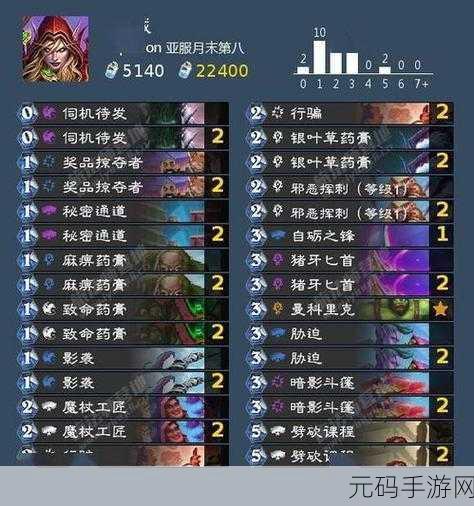 炉石传说，揭秘王子贼卡组搭配奥秘，打造最强构筑