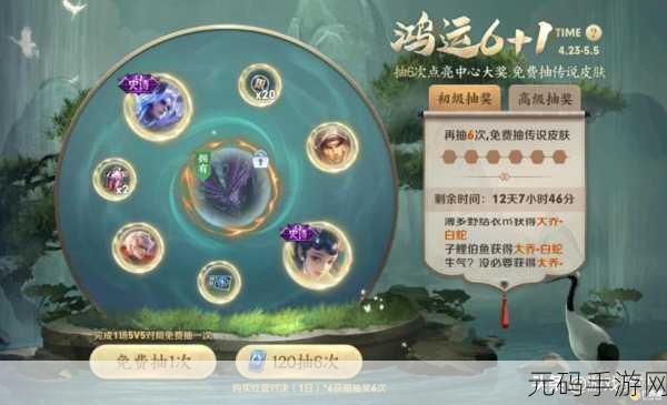 王者荣耀鸿运6+1,探寻抽奖奥秘,揭秘中奖概率