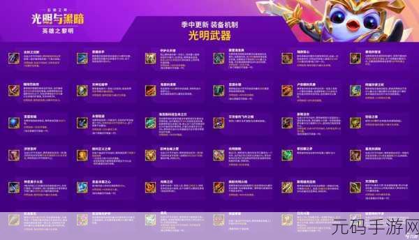 云顶之弈,揭秘武器属性的奥秘与魅力