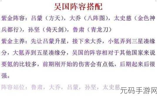 少年三国志2魏国阵容搭配策略与强力阵容揭晓