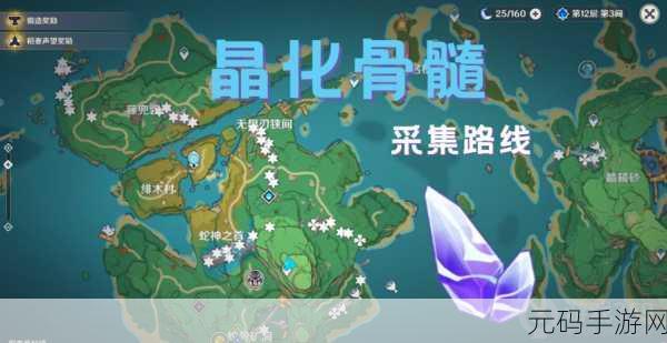 原神晶化骨髓探寻之旅，保姆级速刷路线大揭秘