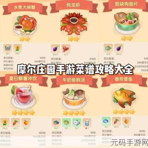 摩尔庄园手游,餐厅好评度成经营关键,解锁收益新高度