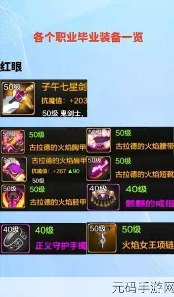DNF70版本毕业武器与装备全解析，打造你的专属战斗神器