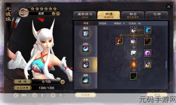 天下 HD 实用元魂全解析，带你称霸江湖