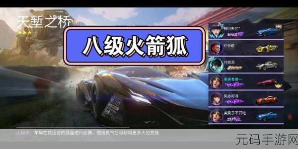 王牌竞速,火箭狐与禅,谁才是赛道上的真正王者?
