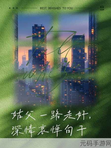 姑父缓慢有力挺送侄女的话语:1. 姑父深情寄语:为侄女的未来铺路