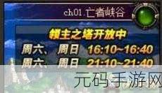 DNF领主之塔,深度攻略与实战技巧全揭秘