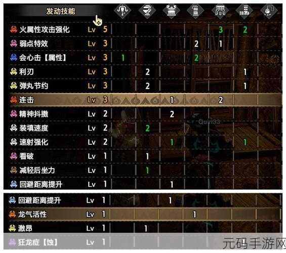怪物猎人崛起轻弩配装攻略,解锁远程狩猎新境界
