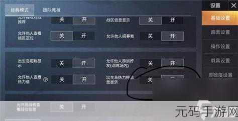 和平精英玩家必看,如何巧妙隐藏你的历史战绩
