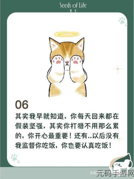 种子猫:1. 从种子猫看养宠物的乐趣与挑战