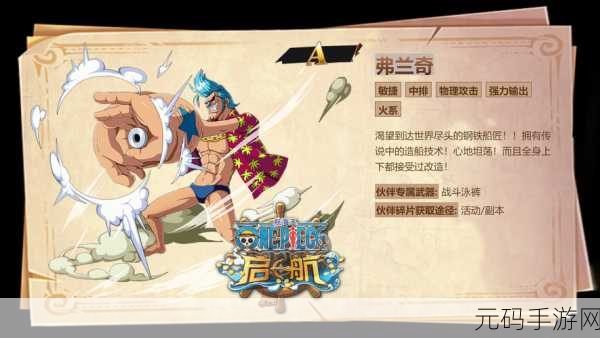 航海王热血航线弗兰奇,钢铁船匠的热血之旅