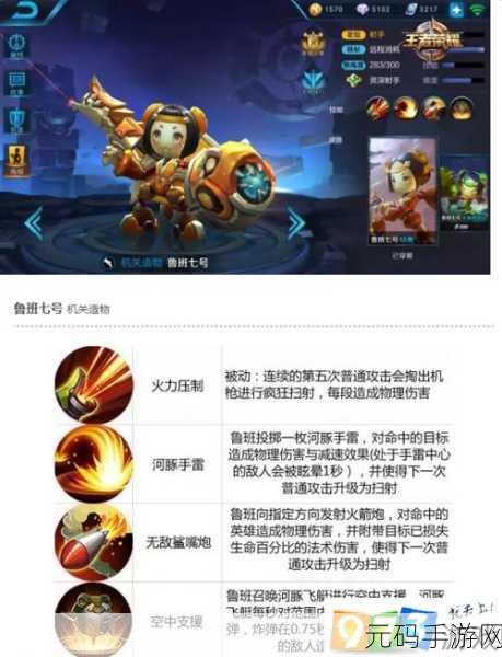 王者荣耀鲁班号技能全方位解析与搭配指南