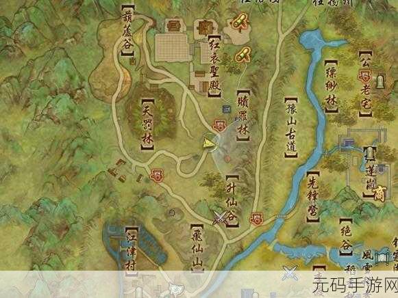 剑网3指尖江湖，揭秘军师朱剑秋，地图位置全攻略