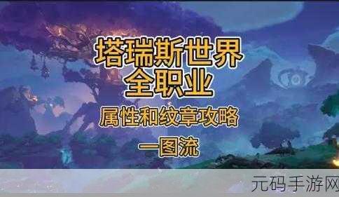 塔瑞斯世界职业选择指南，深度剖析各职业优势