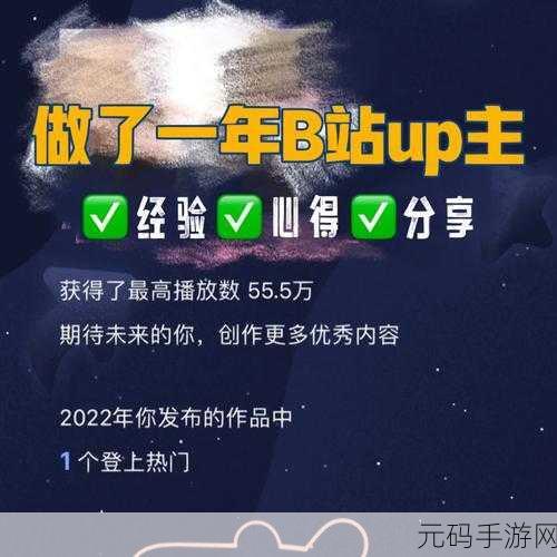 b站视频播放人数:当然可以!以下是一些根据B站视频播放人数拓展出的新标题示例: