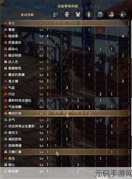 怪物猎人曙光，解锁全属性双刀毕业武器选择新篇章