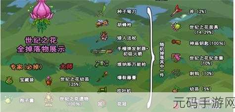 泰拉瑞亚探险指南，揭秘世纪之花花苞的高效搜寻策略