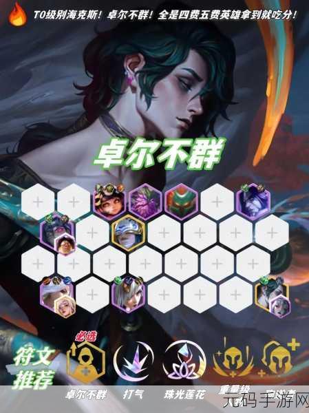 云顶之弈S8赛季，卓尔不群阵容引领新潮流