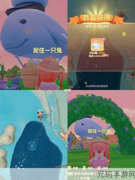 摩尔庄园,揭秘白鲸垂钓秘境,解锁钓鱼大师成就