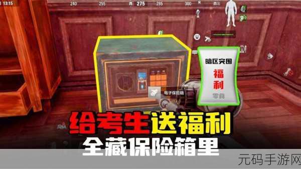 暗区突围保险箱惊喜掉落,解锁游戏新乐趣