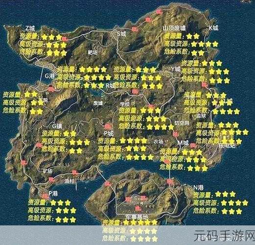 和平精英探秘,四大地图魅力各异,你心中的王者是哪款?