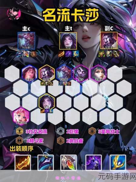 金铲铲之战S6赛季，揭秘名流剑姬阵容搭配秘籍