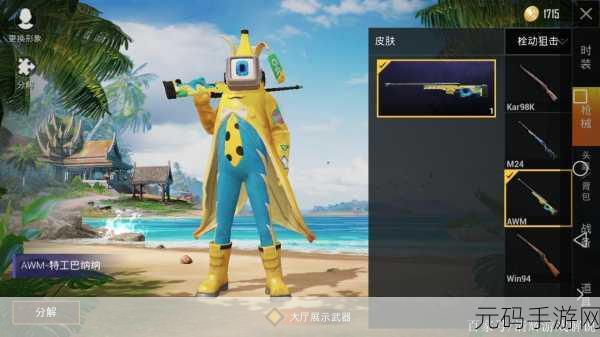 和平精英新风尚,放客神游套装震撼登场