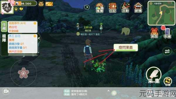 小森生活灯闪果刷新时间揭秘，探索神秘果实的奇妙之旅