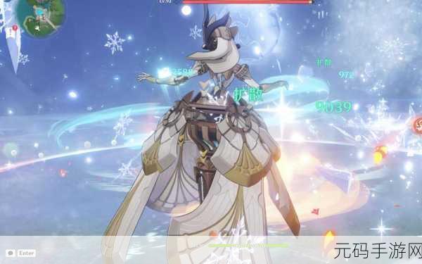 原神冰雪往事追踪脚印,探索冰封世界的奇妙之旅