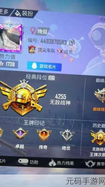 和平精英,苟分攻略大揭秘,助你轻松上王牌
