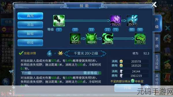 倩女幽魂手游虎咪技能限制之谜,为何只能学三个