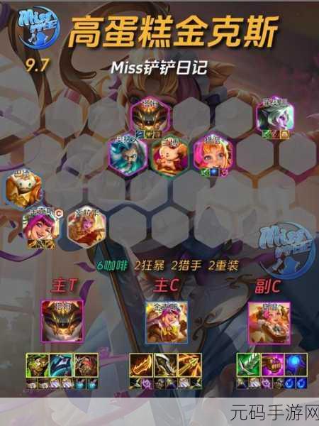 金铲铲之战,游侠阵容大放异彩,揭秘最强游侠主C与阵容搭配