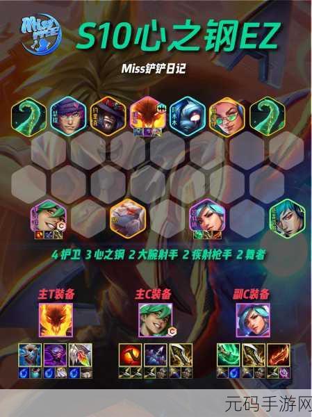 金铲铲之战,揭秘最强主C阵容,问鼎荣耀巅峰