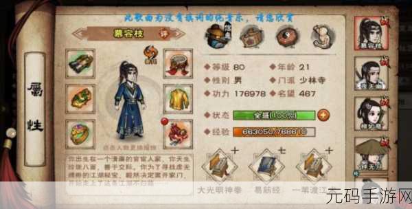 烟雨江湖,揭秘谷中失窃支线任务全攻略