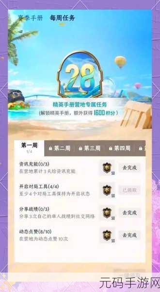 和平精英SS7赛季手册，揭秘隐藏彩蛋，探索未来都市