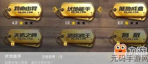 绝地求生刺激战场勋章攻略,解锁荣誉之路的秘籍