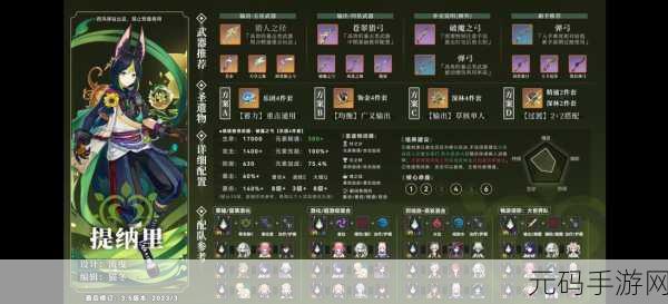 原神提纳里阵容搭配全攻略,解锁战斗新境界