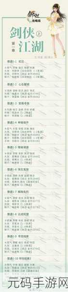 云裳羽衣图鉴收集大挑战,剑侠江湖快速攻略揭秘