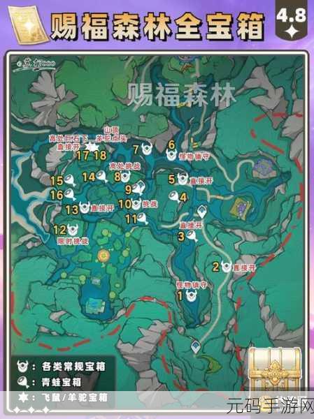 原神须弥宝箱全攻略，解锁所有宝箱位置与高效收集路线