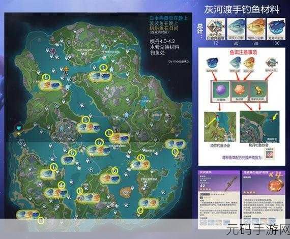 原神灰河渡手获取攻略,解锁枫丹钓鱼新篇章