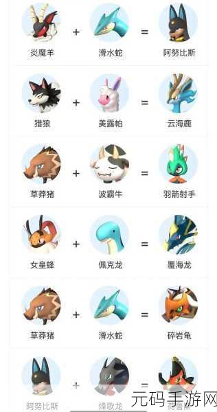 幻兽帕鲁热门幻兽异构格里芬配种攻略大揭秘