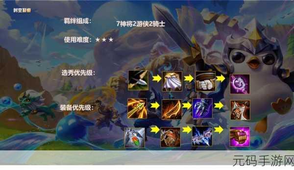 金铲铲之战深度解析,驭影双生出装策略大揭秘