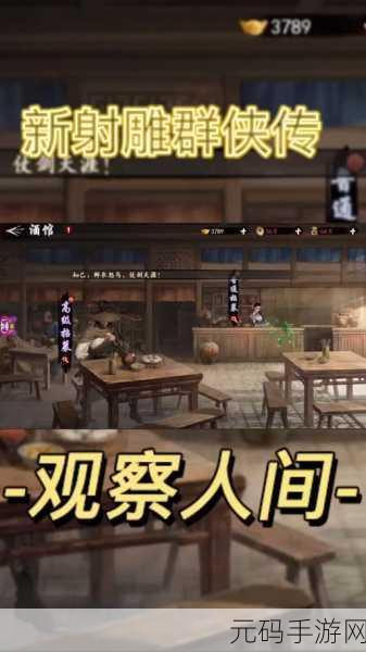新射雕群侠传之铁血丹心，T1 侠客配队与培养全攻略